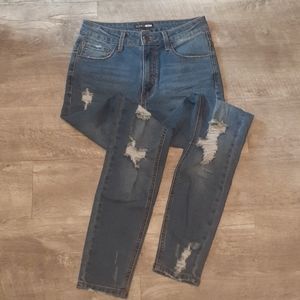 Fashion novels high rise skinny Jean's size 7